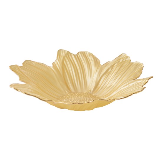 Bol forma floare, sticla, 30cm, "Spring Glass" - Easy Life