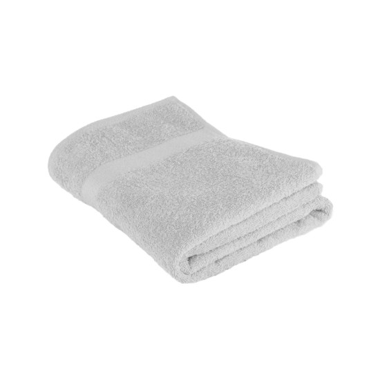 Prosop de baie, bumbac, 100x150cm, "Riva", Cool Grey -Tiseco