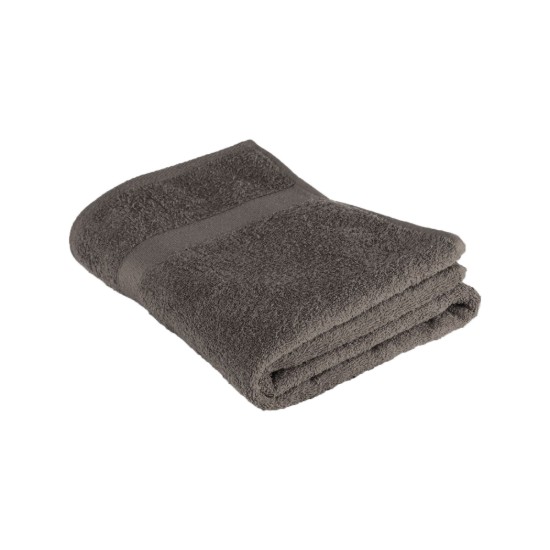 Prosop de baie, bumbac, 100x150cm, "Riva", Grey -Tiseco