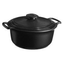Oala Cocotte ceramica, 33cm/6,5L, "Sublime +", Slate - Emile Henry