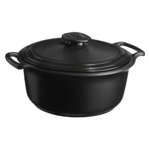 Oala Cocotte ceramica, 33cm/6,5L, "Sublime +", Slate - Emile Henry