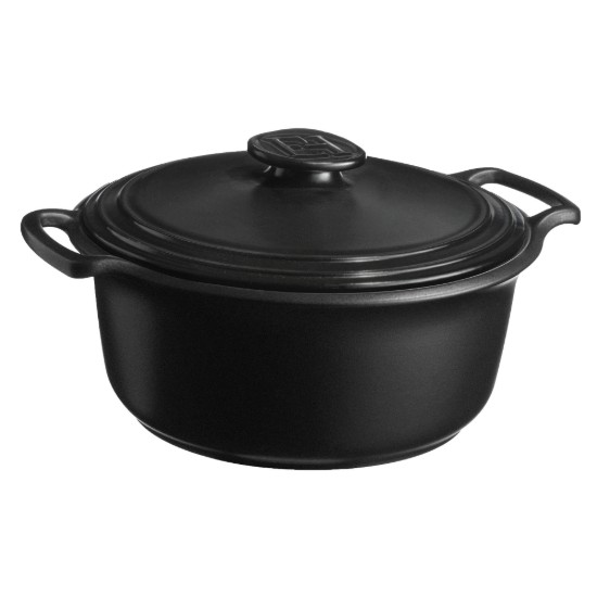 Oala Cocotte ceramica, 33cm/6,5L, "Sublime +", Slate - Emile Henry