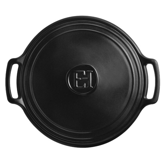 Oala Cocotte ceramica, 33cm/6,5L, "Sublime +", Slate - Emile Henry