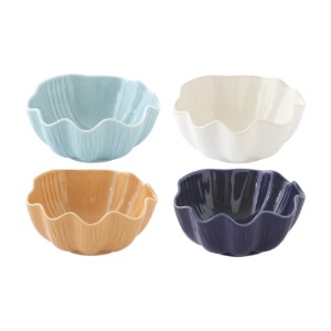 Bol portelan, 13cm, "Coquillages" - Easy Life