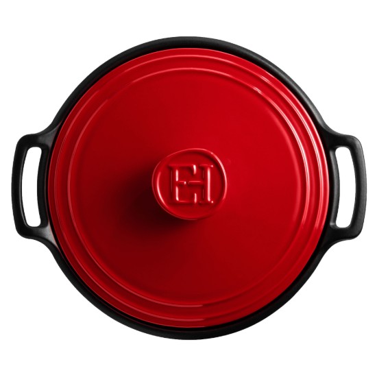 Cratita Braiser, ceramica, 33,5cm/4L, "Sublime +", Burgundy - Emile Henry