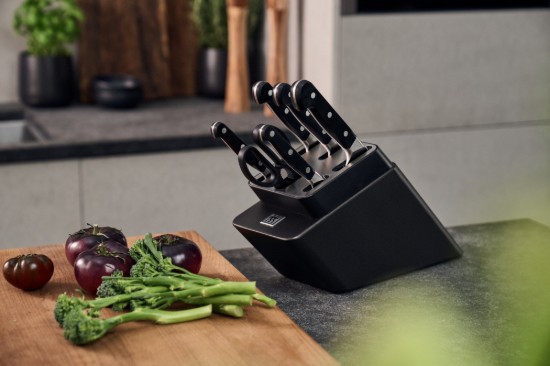 Set cutite 7 piese, cu modul ascutire integrat, "ZWILLING Pro", Ash - Zwilling