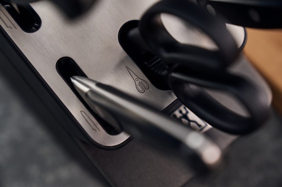 Set cutite 7 piese, cu modul ascutire integrat, "ZWILLING Pro", Ash - Zwilling