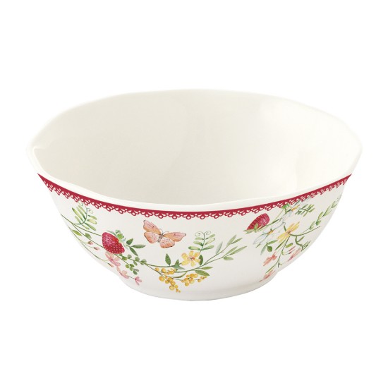 Bol portelan, 12cm, "Jardin des Fraises" - Easy Life