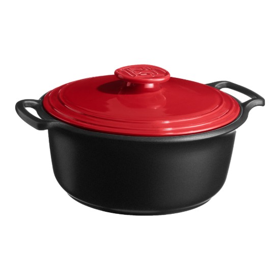 Oala Cocotte ceramica, 31cm/5,5L, "Sublime +", Burgundy - Emile Henry