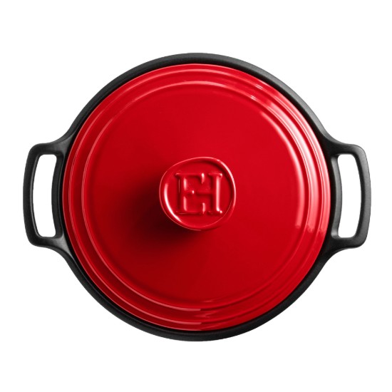 Oala Cocotte ceramica, 31cm/5,5L, "Sublime +", Burgundy - Emile Henry