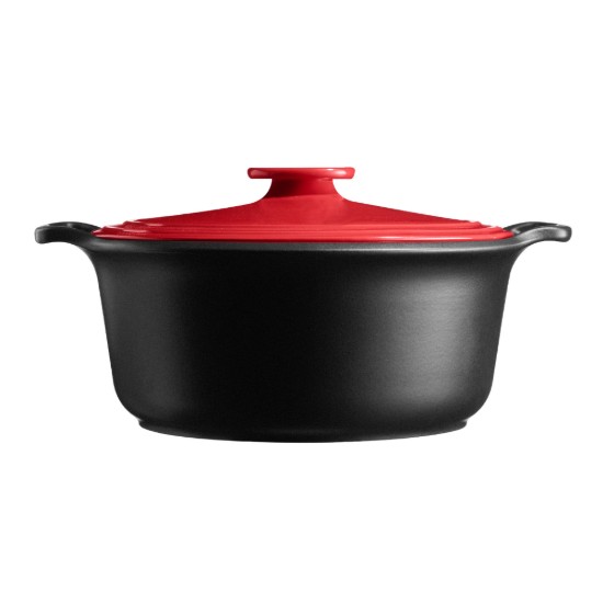 Oala Cocotte ceramica, 31cm/5,5L, "Sublime +", Burgundy - Emile Henry