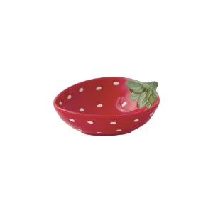 Bol forma capsuna, portelan, 15 x 12,5 cm, "Jardin des Fraises" - Easy Life
