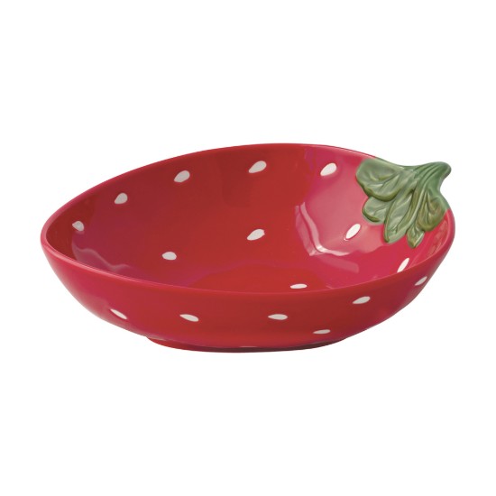 Bol forma capsuna, portelan, 22 x 18,5 cm, "Jardin des Fraises" - Easy Life