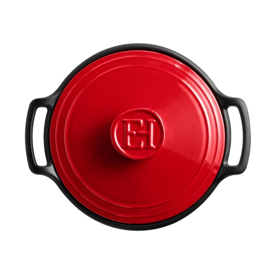 Oala Cocotte ceramica, 28,5cm/4L, "Sublime +", Burgundy - Emile Henry