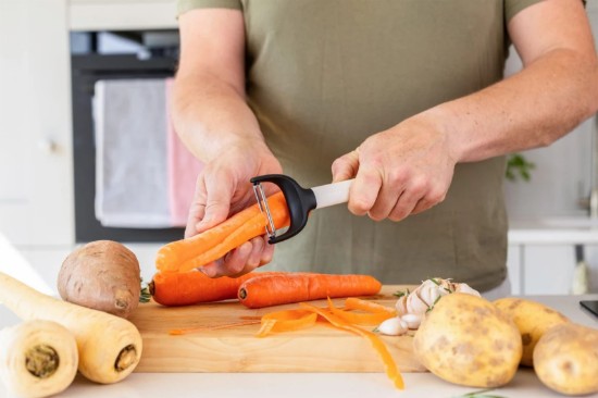 Decojitor inox, 17,5 cm, "Classic", Porcelain White - KitchenAid