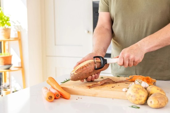 Decojitor inox, 17,5 cm, "Classic", Porcelain White - KitchenAid