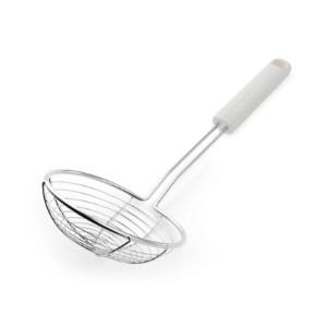 Paleta strecuratoare, inox, 35,5 cm, "Classic", Porcelain White - KitchenAid