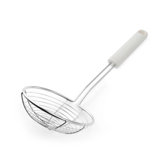 Paleta strecuratoare, inox, 35,5 cm, "Classic", Porcelain White - KitchenAid