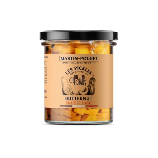 Muraturi de dovleac butternut, portocala si ardei iute, 90 g ℮, Martin-Pouret, Franta