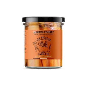 Muraturi de morcovi cu hibiscus si ghimbir, 90 g ℮, Martin-Pouret, Franta