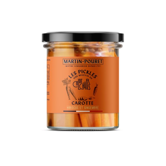 Muraturi de morcovi cu hibiscus si ghimbir, 90 g ℮, Martin-Pouret, Franta