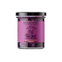 Varza rosie murata cu seminte de mustar, 60 g ℮, Martin-Pouret, Franta