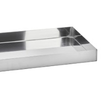 Forma dreptunghiulara Genoise, inox, 53 x 32 cm GN 1/1 - de Buyer