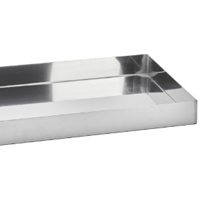 Forma dreptunghiulara Genoise, inox, 53 x 32 cm GN 1/1 - de Buyer