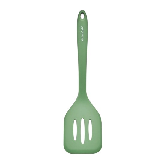 Paleta de gatit, silicon, 30 cm, Verde - Kitchen Craft