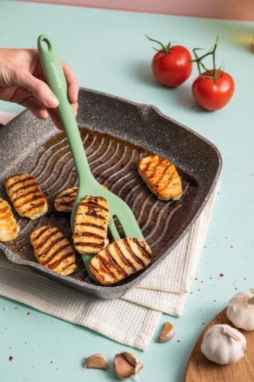 Paleta de gatit, silicon, 30 cm, Verde - Kitchen Craft