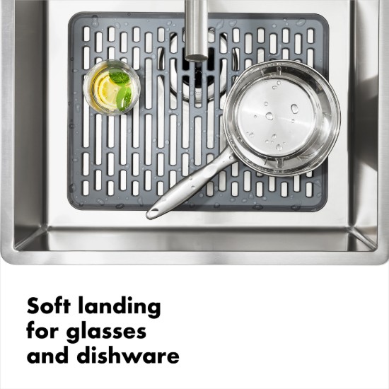 Suport uscare vase, silicon, 41 x 32 cm, "Good Grips" - OXO