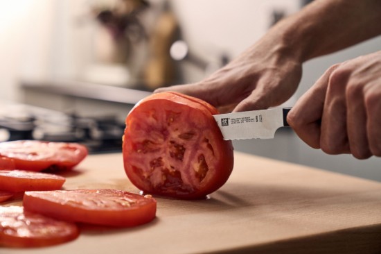 Cutit universal, lama zimtata, 13cm, "ZWILLING Gourmet" - Zwilling