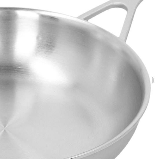 Tigaie 5-ply, 20cm, inox, "Industry" - Demeyere