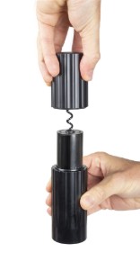 Tirbuson cu spirala continua si cutter folie, 16,3 cm, "Open" - Peugeot