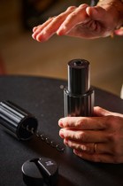 Tirbuson cu spirala continua si cutter folie, 16,3 cm, "Open" - Peugeot