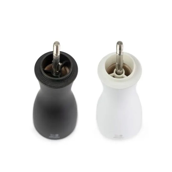 Set 2 rasnite sare si piper, 15 cm, "Tahiti Z", Black&White - Peugeot