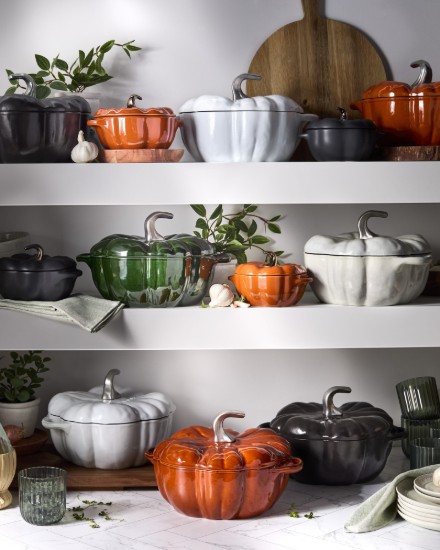 Oala Cocotte pumpkin, fonta, 24cm/3,45L, Cinnamon - Staub