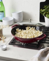 Tigaie wok, fonta, 30cm, Cherry - Staub