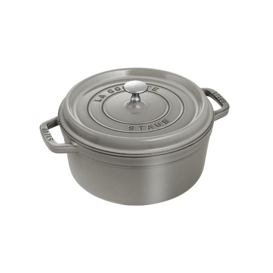 Oala Cocotte fonta, 24cm/3,8L, Graphite Grey - Staub