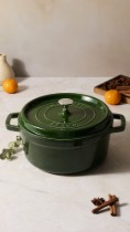 Oala Cocotte fonta, 24cm/3,8L, Basil - Staub