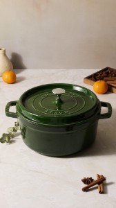 Oala Cocotte fonta, 24cm/3,8L, Basil - Staub