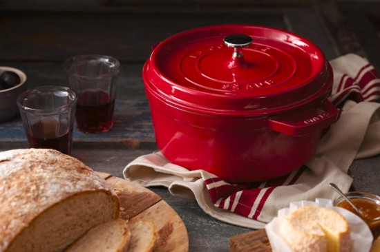Oala Cocotte fonta, 24cm/3,8L, Cherry - Staub