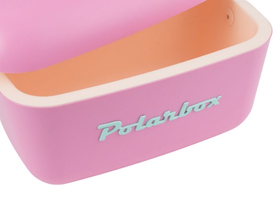 Lada frigorifica, 20L, "Pop", Bubblegum Pink - Cyan - Polarbox