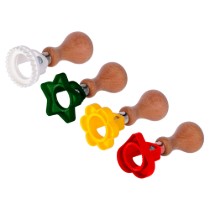 Set 4 cuttere ravioli, plastic POM - Zokura
