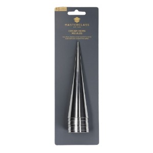 Set 6 forme pentru cornete, inox - MasterClass