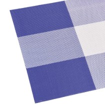 Suport farfurii (napron), 43 x 29 cm, plastic, Albastru - Kesper