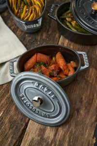 Mini-oala Cocotte, ovala, fonta, 11cm/0,25L, Graphite Grey - Staub