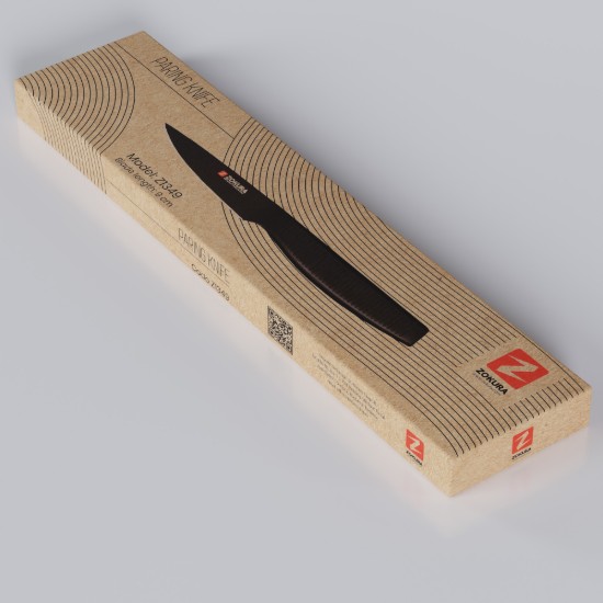 Cutit pentru decojit, otel inoxidabil, 9 cm - Zokura