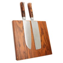 Suport magnetic pentru 5 cutite, lemn, "Rockingham Forge" - Grunwerg