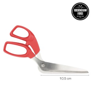 Foarfeca pentru feliere pizza, inox, 24 cm, "Rockingham Forge", Rosu - Grunwerg